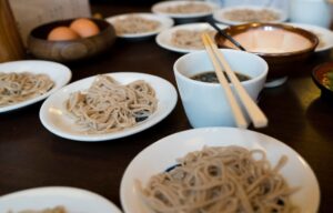 出石そばを食べに