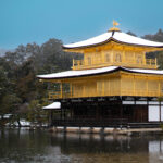京都・冬の金閣寺